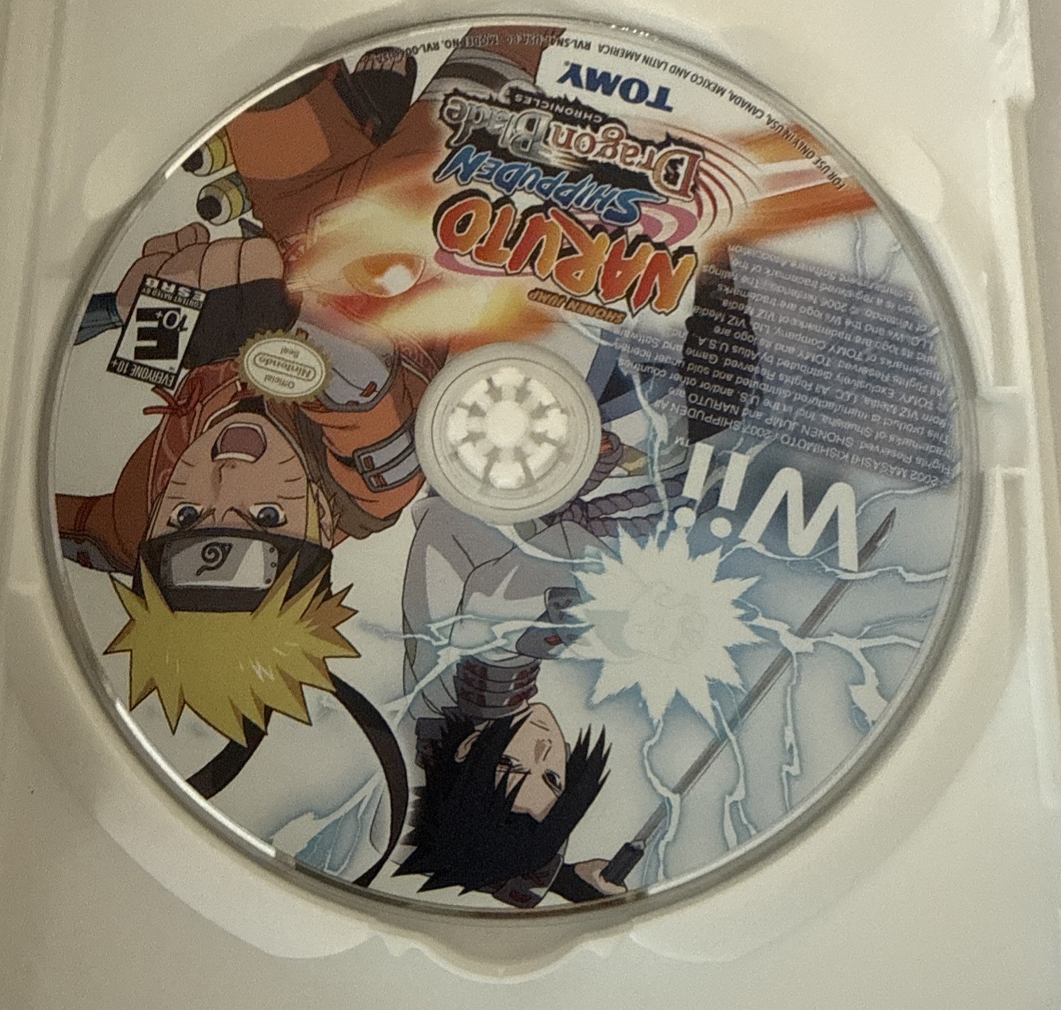 Naruto Shippuden Dragon Blade Chronicles Nintendo Wii Complete in Box