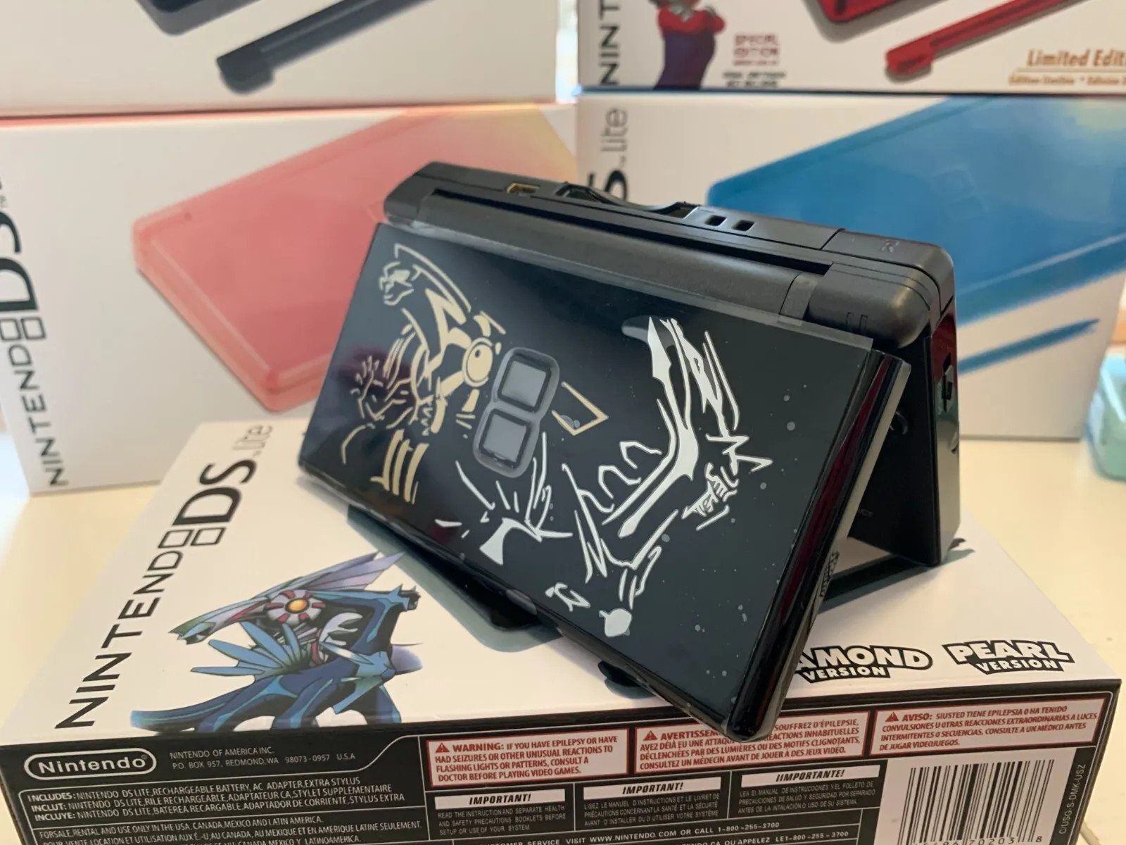 Pokemon Nintendo DS Lite Console System Play DS/DSL/DSi/GBA Games Tested