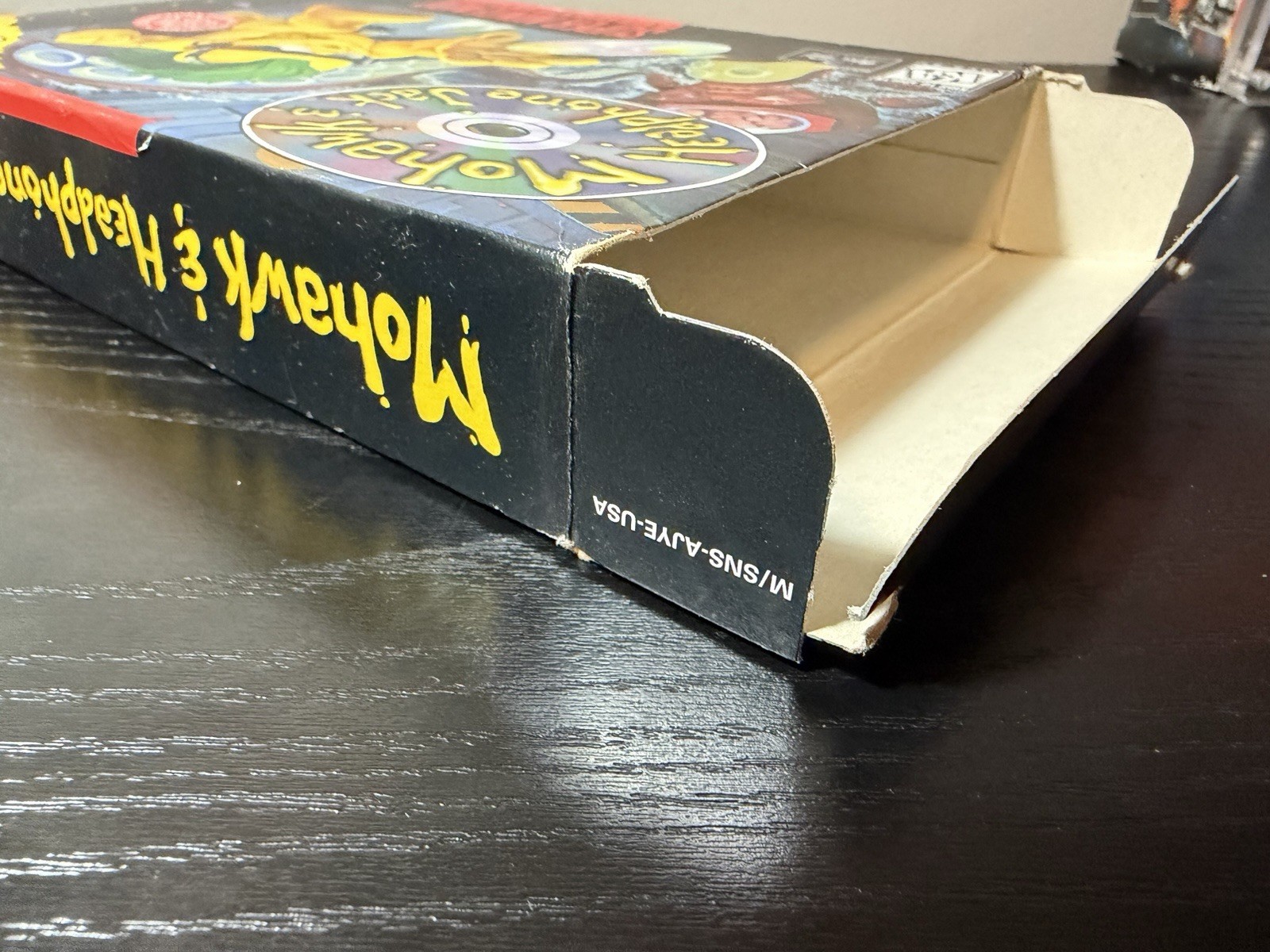 Mohawk & Headphone Jack Super Nintendo Authentic Tested & Working Rare 1997