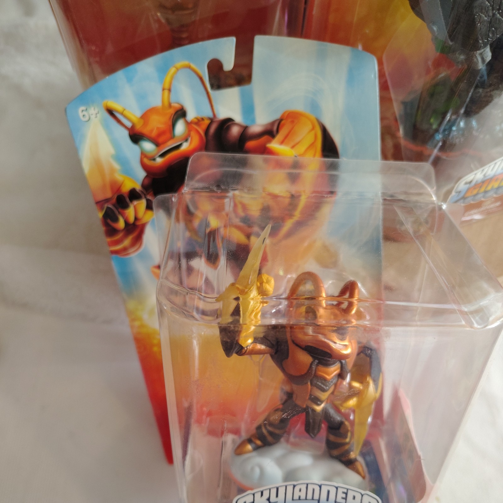 2012 Skylanders Giants Eye-Brawl, Thumpback, Bouncer, Crusher, Hot Head, Swarm