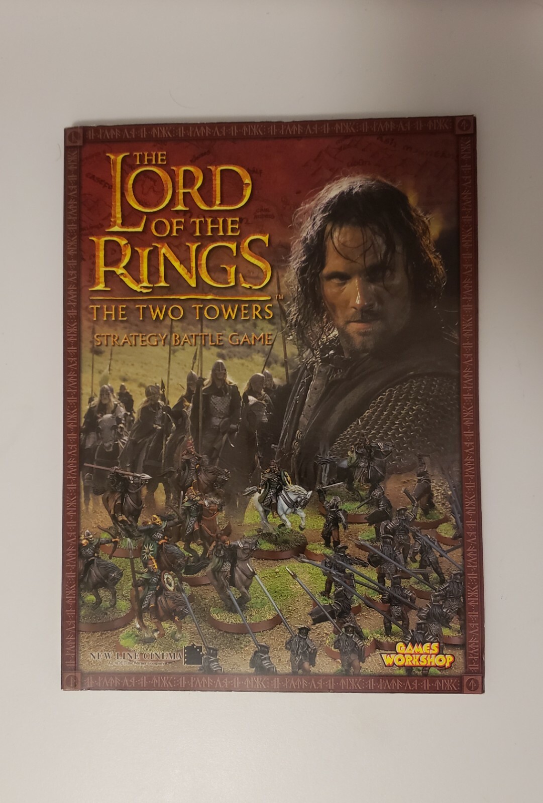 The Lord of The Rings: The Two Towers Strategy Role Playing Handbook Battle Game