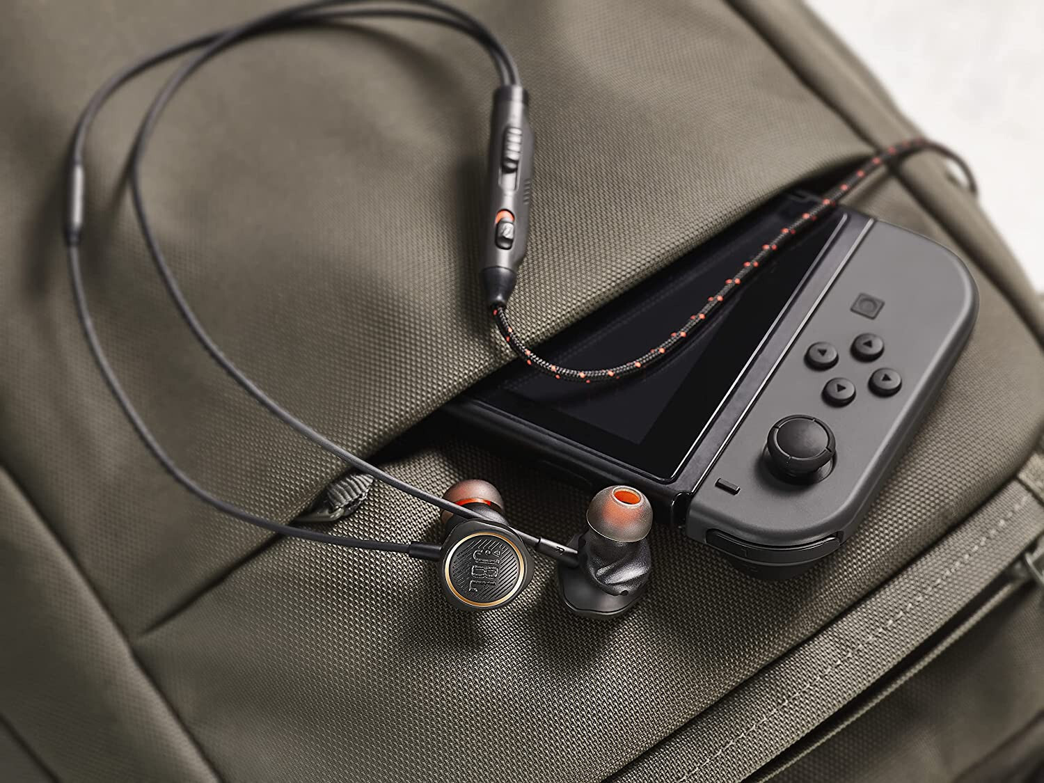 USB-C & 3.5mm JBL Quantum 50C Type-C Stereo In-Ear Gaming Headphones Cellphones