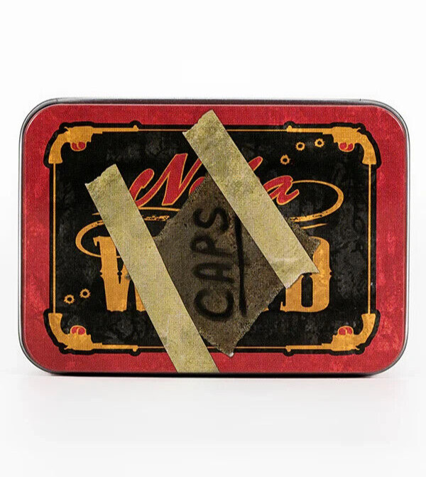 Fallout Bottle Cap Series Nuka Cola Wild With Collectible Tin x 20 Caps