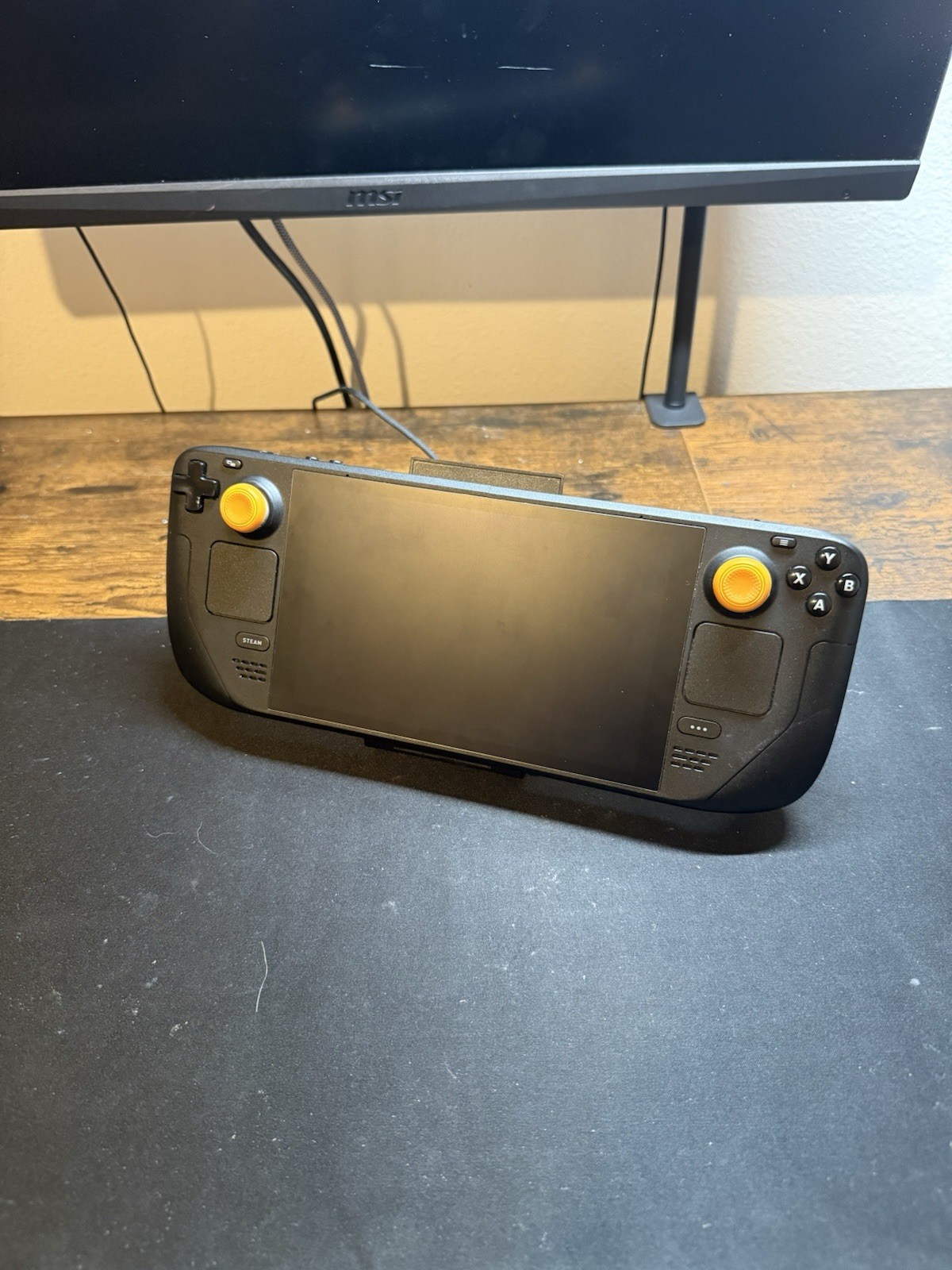 Valve Steam Deck Black Handheld Console For Parts