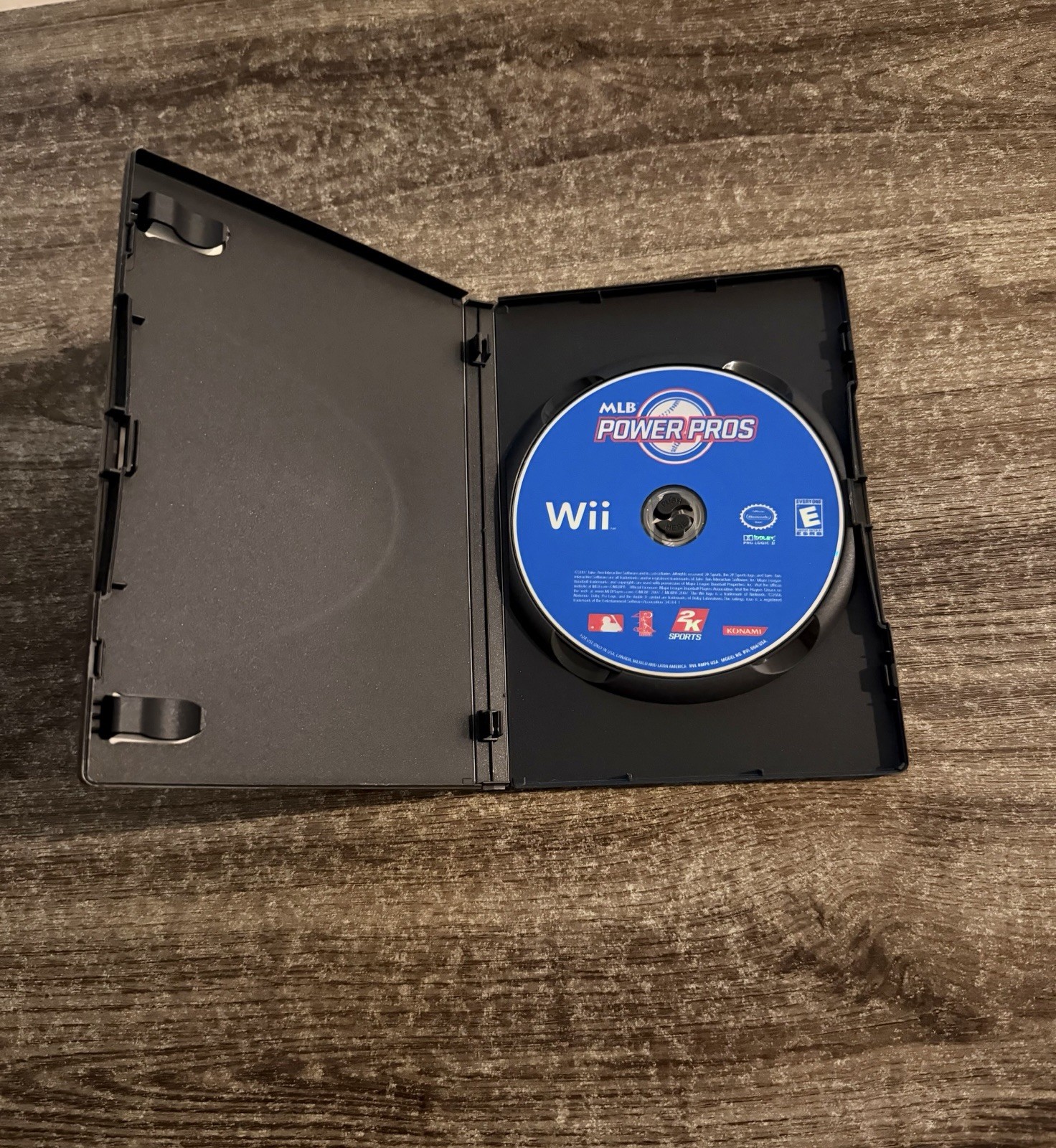 MLB Power Pros (Nintendo Wii, 2007) No Manual! Tested & Working!