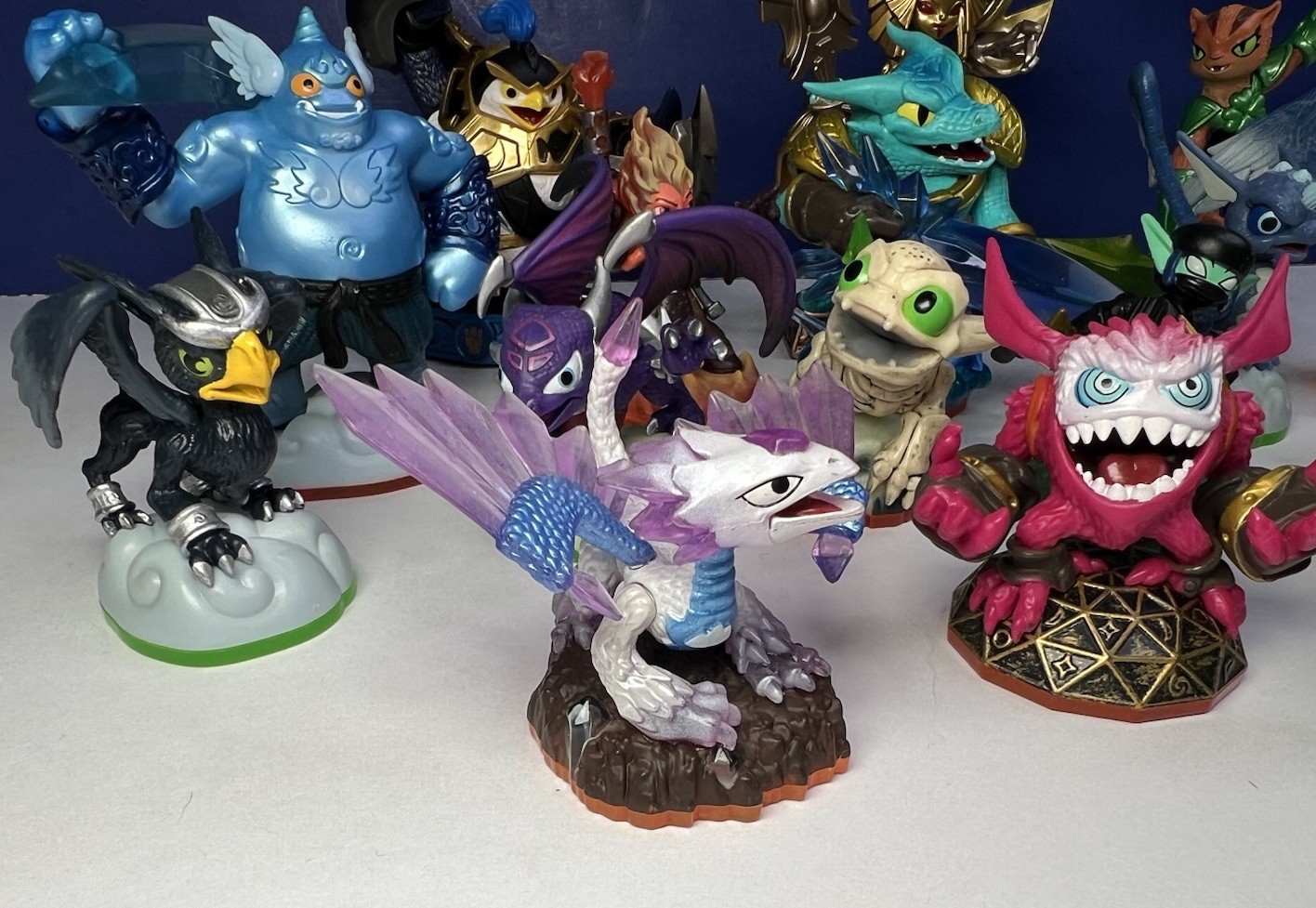 Skylanders Mixed Lot of 17 Figures Trap Team Spyros Food Fight Activision VGC