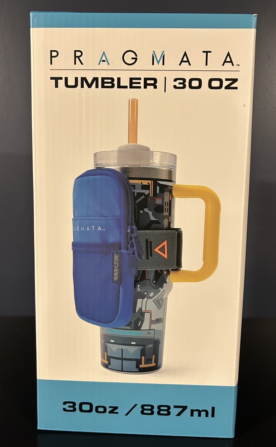 Pragmata 30oz Tumbler GameStop Exclusive Rare NEW Capcom Fast Shipping✅