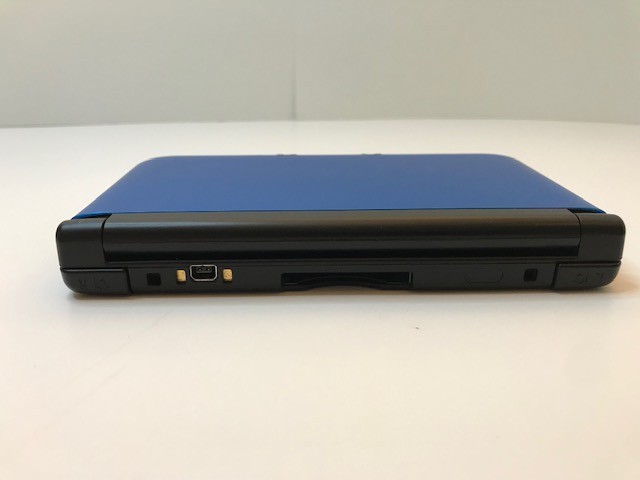 Nintendo 3DS XL Blue/Black Tested New Battery 32GB SD Card Charger Stylus