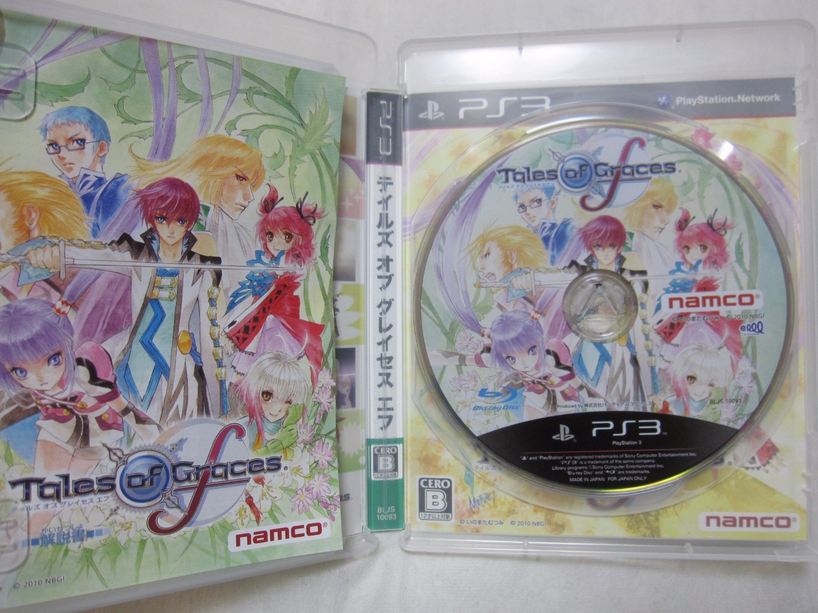7-14 Days to USA. Reversible Package Version USED PS3 Tales of Graces F Japanese