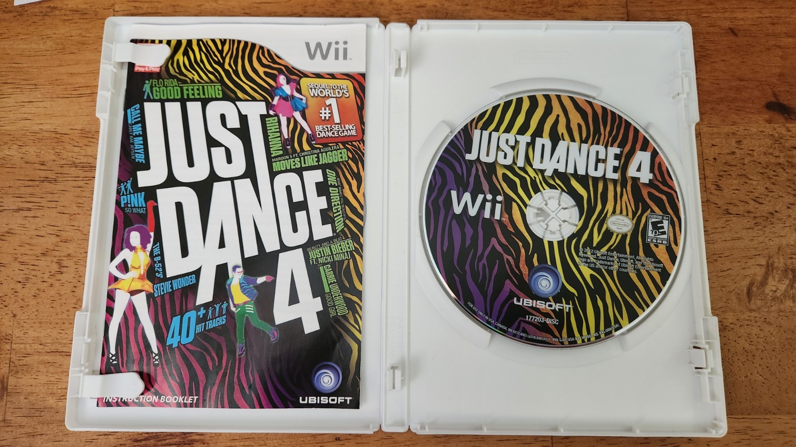 Just Dance 4 (Nintendo Wii, 2012)