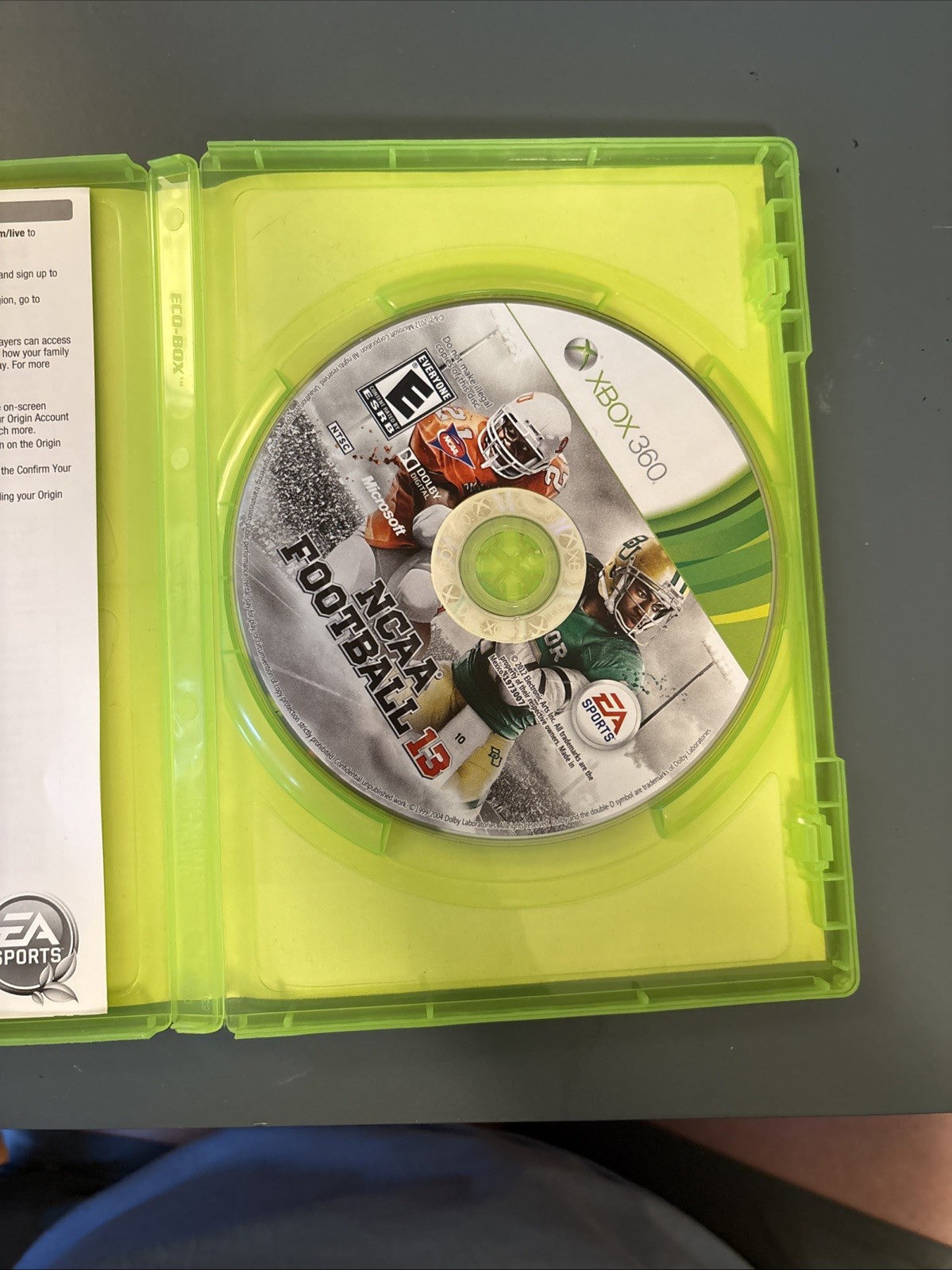 NCAA Football 13 (Microsoft Xbox 360, 2012)