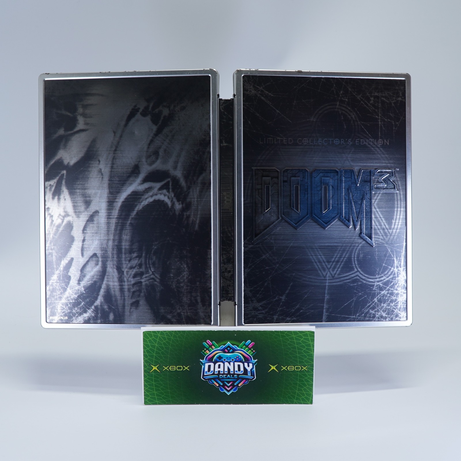 Doom 3 Limited Collector’s Edition CIB W/ Slipcover + Manual – Xbox