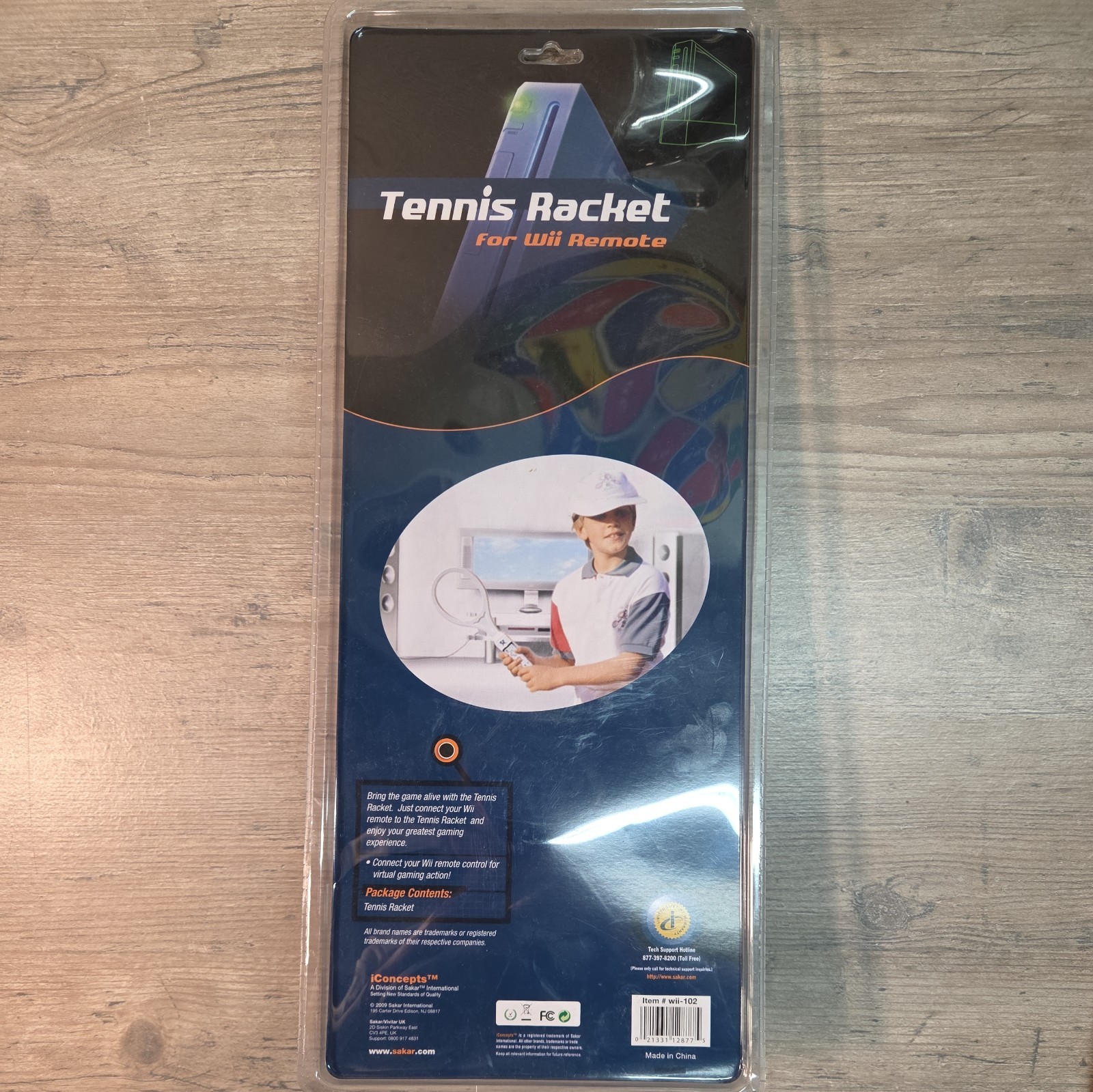 Wii Sports Tennis Racket Accessory for Nintendo Wii remote WII-102 New lot of 2