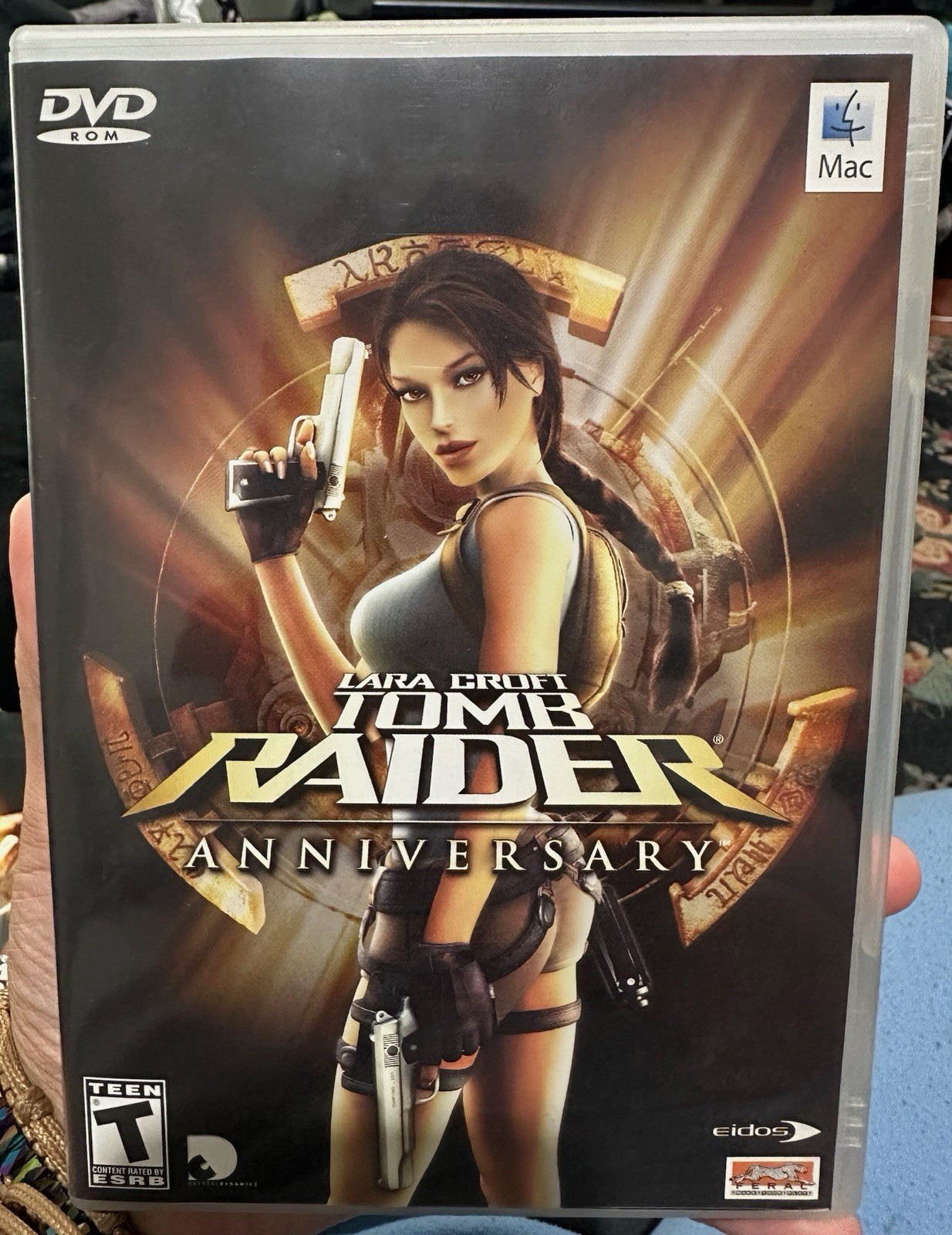 Lara Croft Tomb Raider Anniversary DVD ROM MAC Complete With Outer Original Box