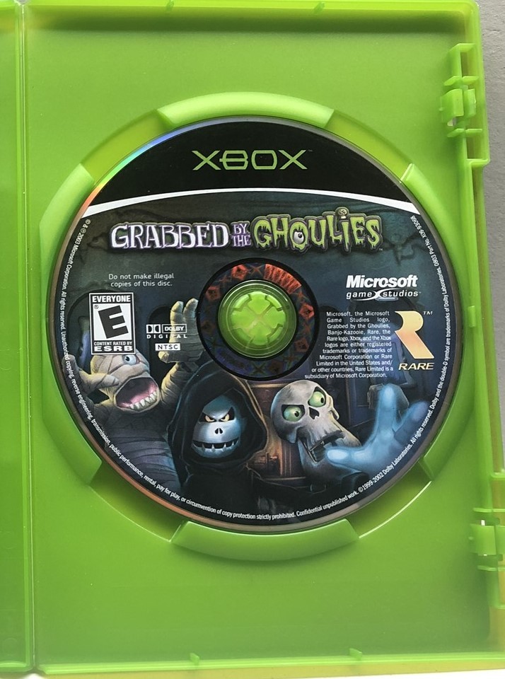 Grabbed by the Ghoulies (Xbox, 2003) Clean Tested Working – Free Ship