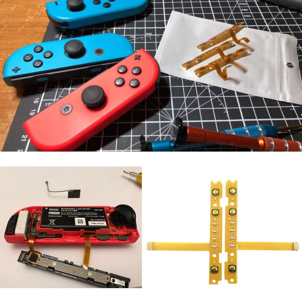 SR+SL Sync Button LED Lights Flex Cable Replacement For Nintendo Switch Joy Con