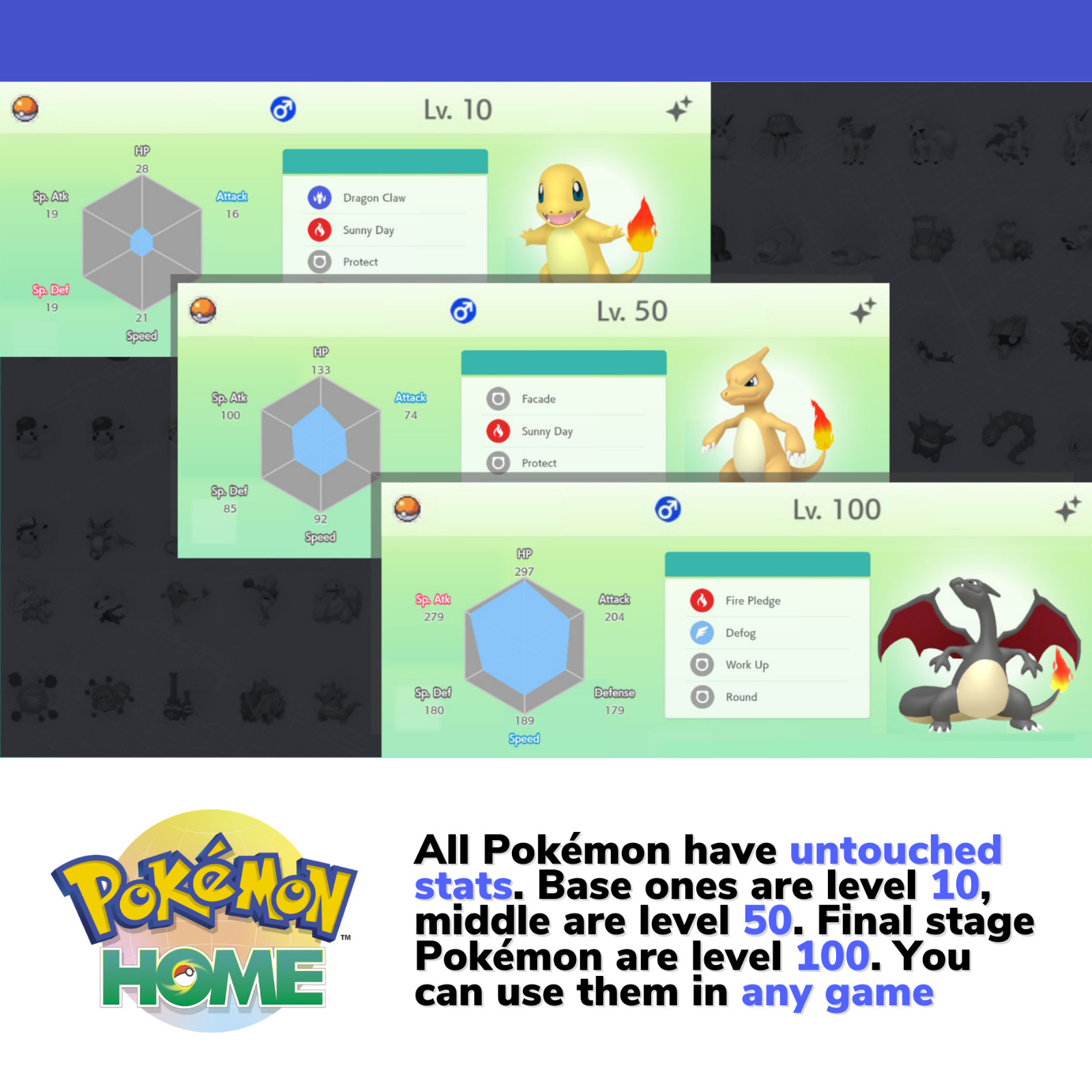 Pokémon HOME Red & Blue 2000s Kanto Full Untouched IV Shiny Living Dex Complete