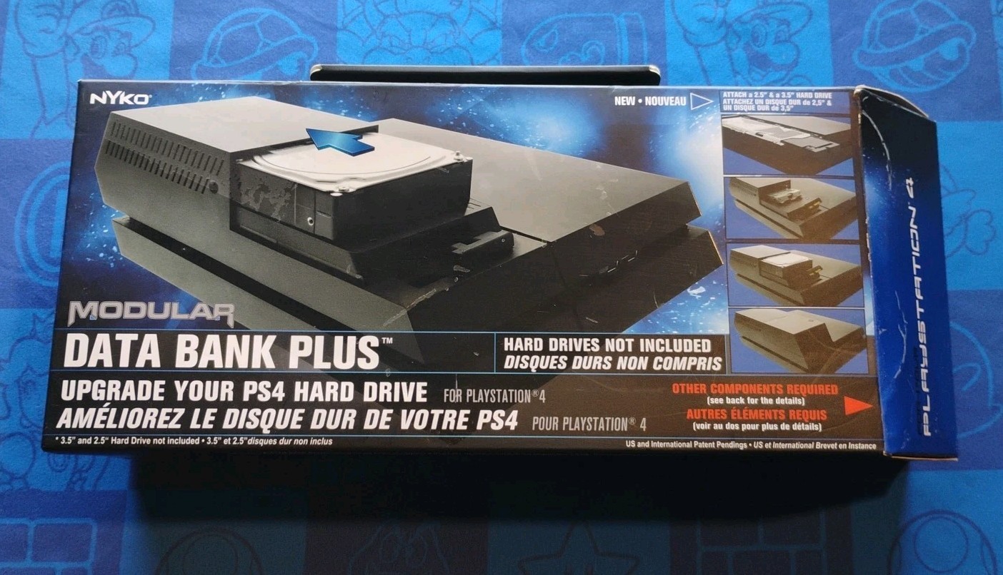 Nyko Data Bank PlayStation 4 Modular Storage Extension Brand New Sealed