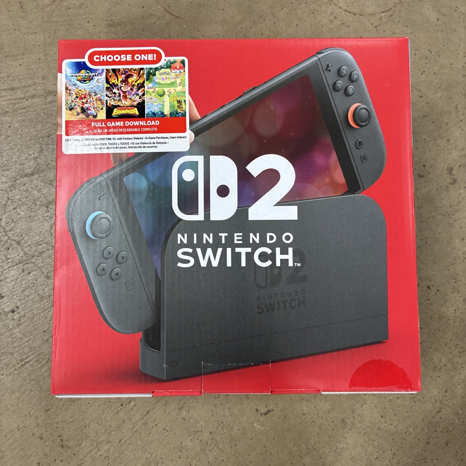 New Nintendo Switch 2 Console Game System [Choose Your Game Bundle]