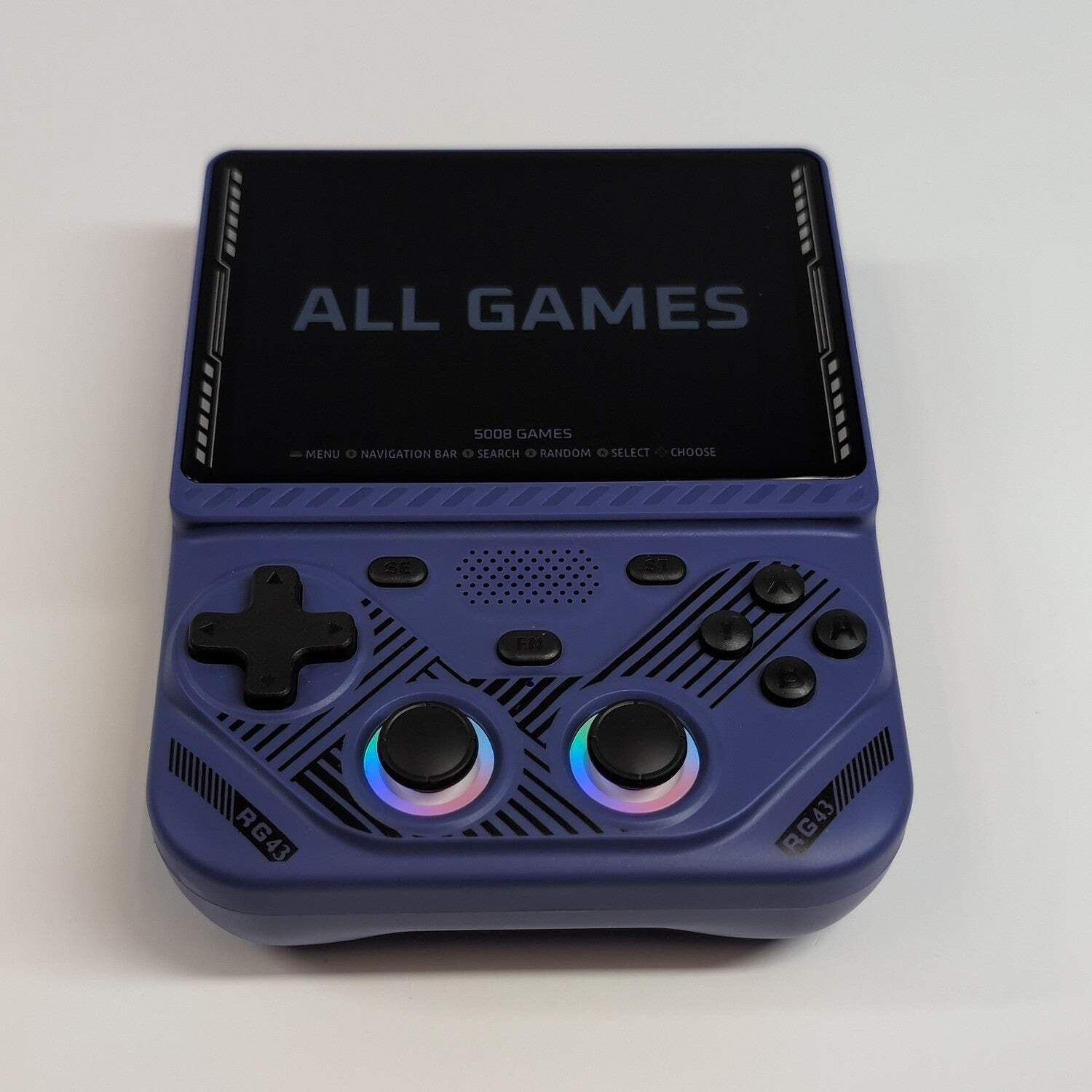 AISLPC – RG43V PRO Retro Handheld Game Console 64GB Blue