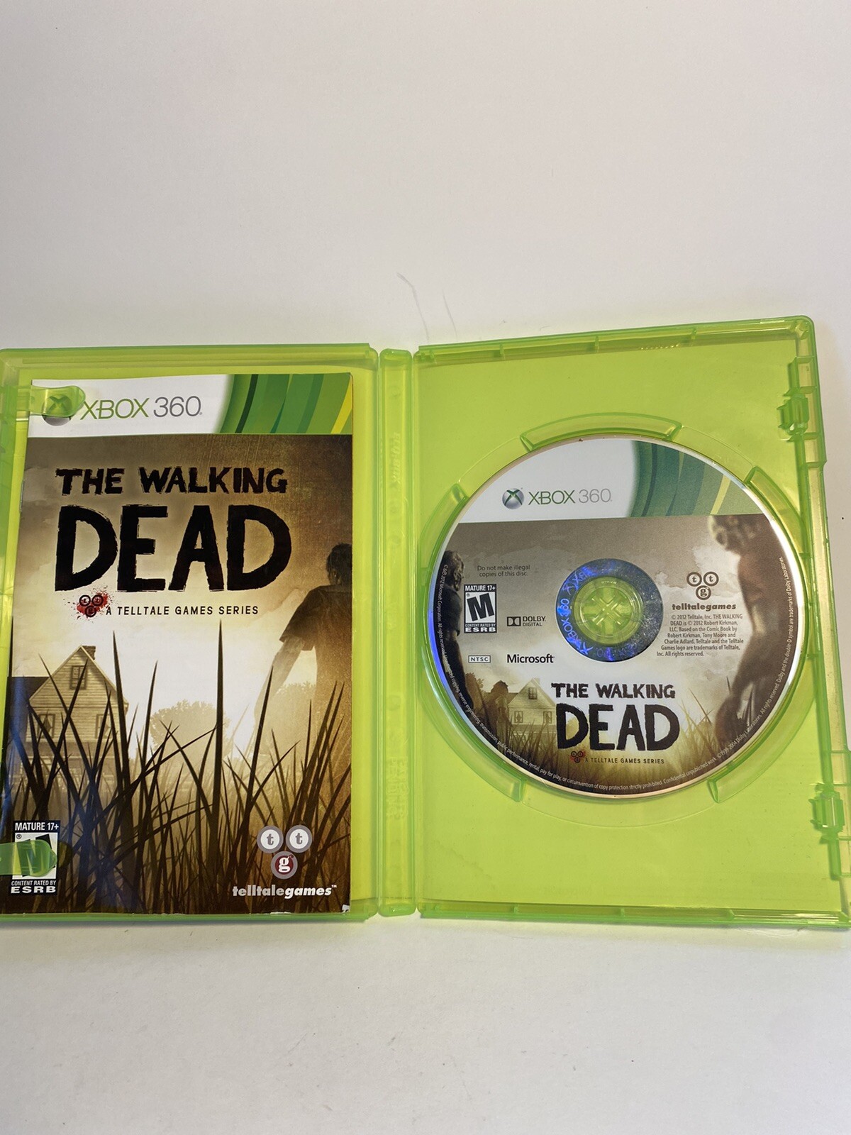2012 The Walking Dead: A Telltale Games Series Xbox 360,Complete & Tested