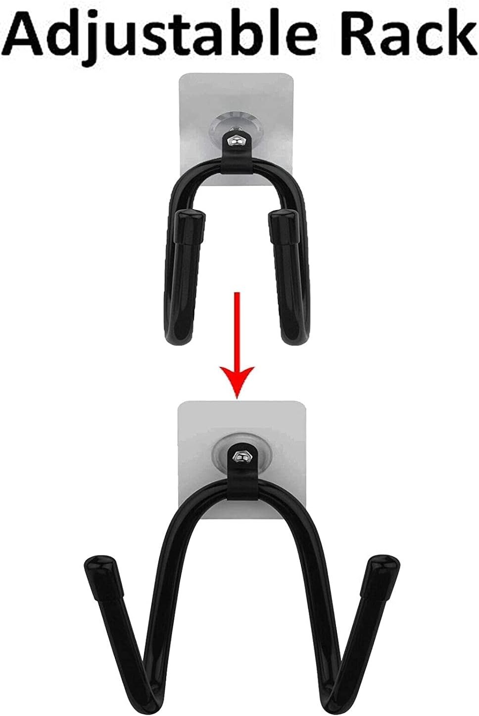 2 or 3 Pack Universal Self-Adhesive Game Controller Wall Mount Black