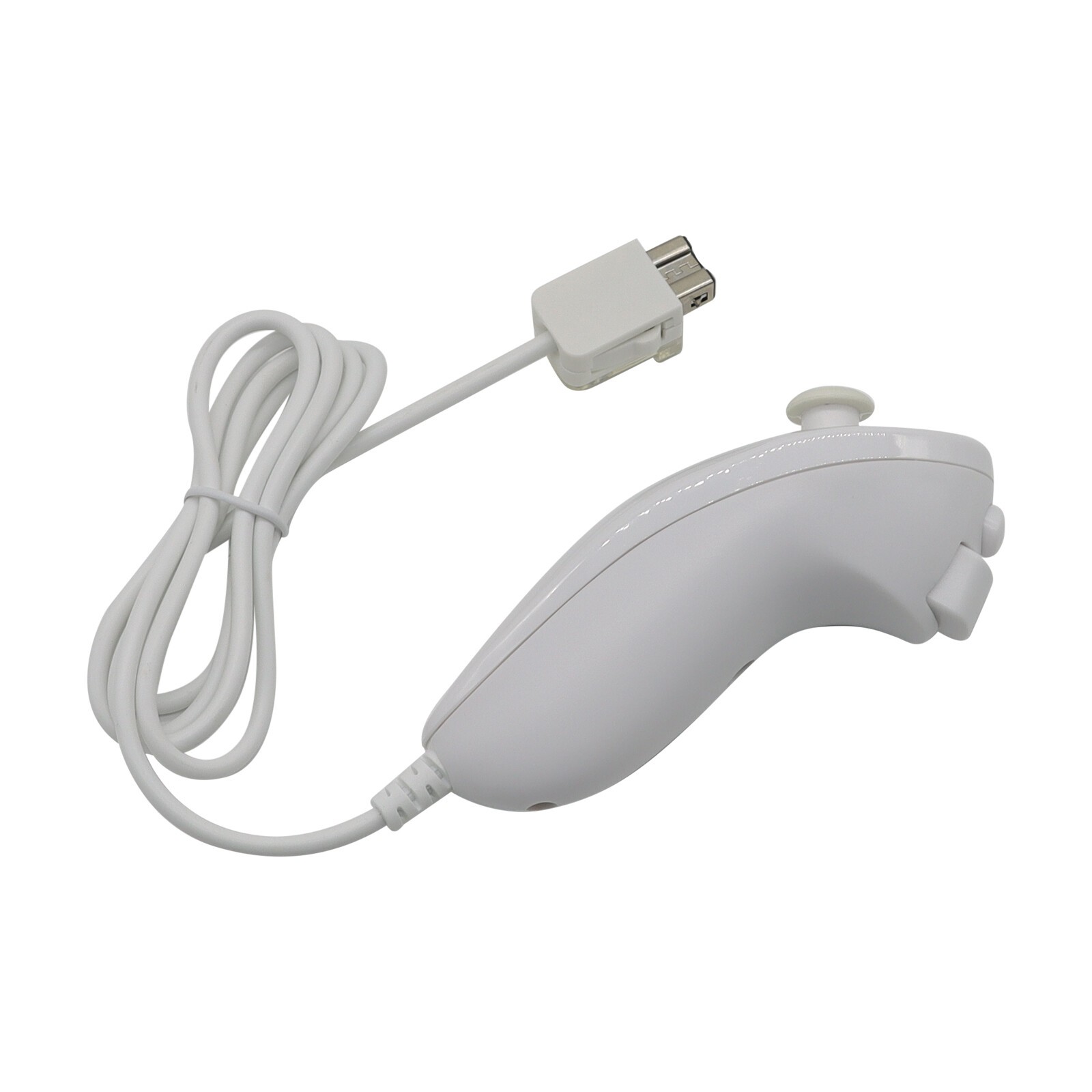 Wii Nunchuck White For Nintendo Video Game Controller Remote For Wii & Wii U