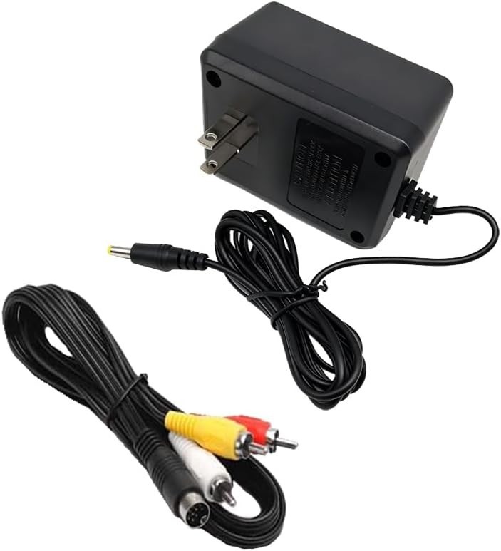 Power Supply AC Adapter for Genesis 2 & 3 with 5.9ft AV Cable, 10V 850mA, US …