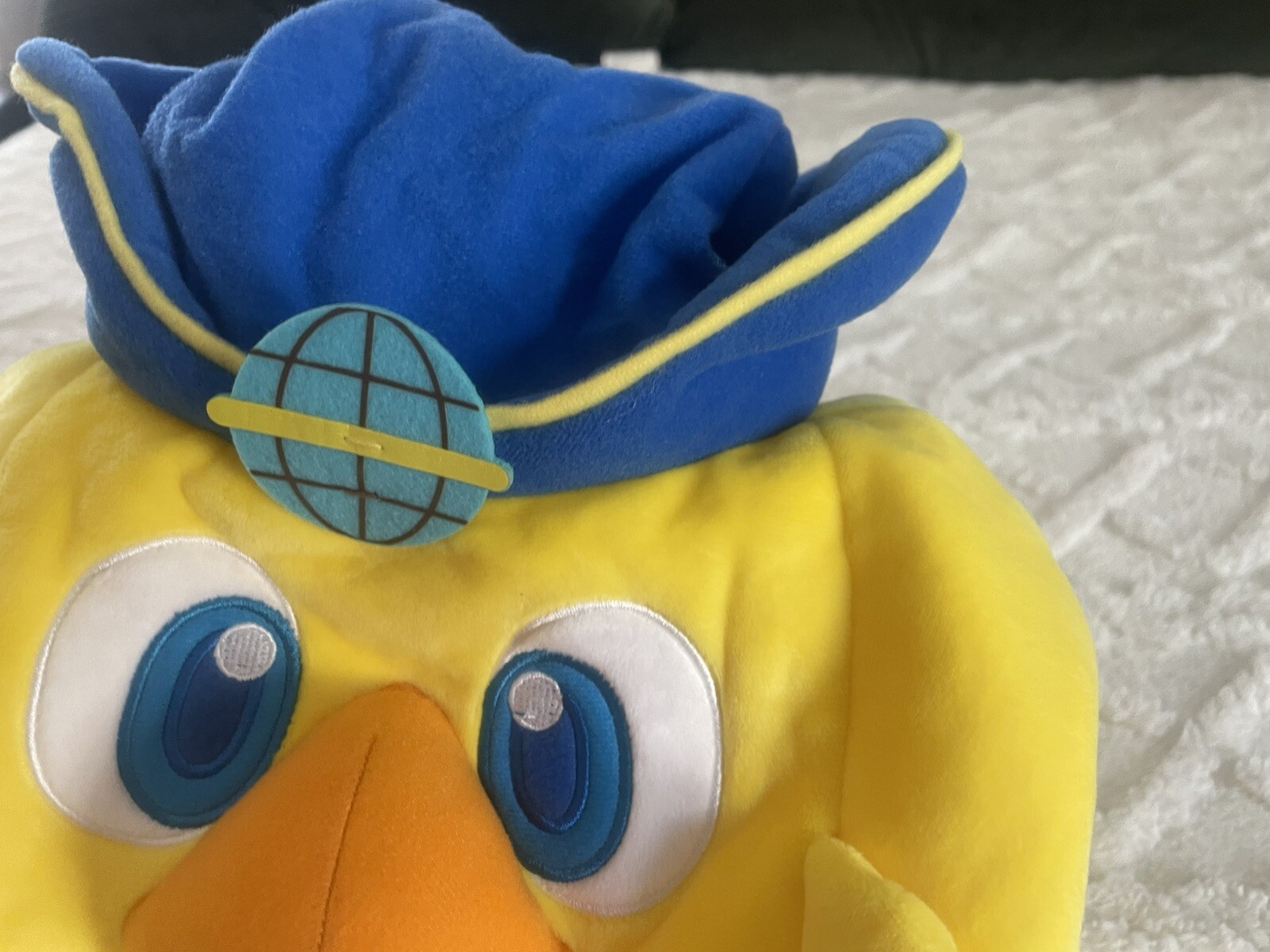 New Universal Theme Park Final Fantasy Plush Chocobo Hat Adult Size Halloween