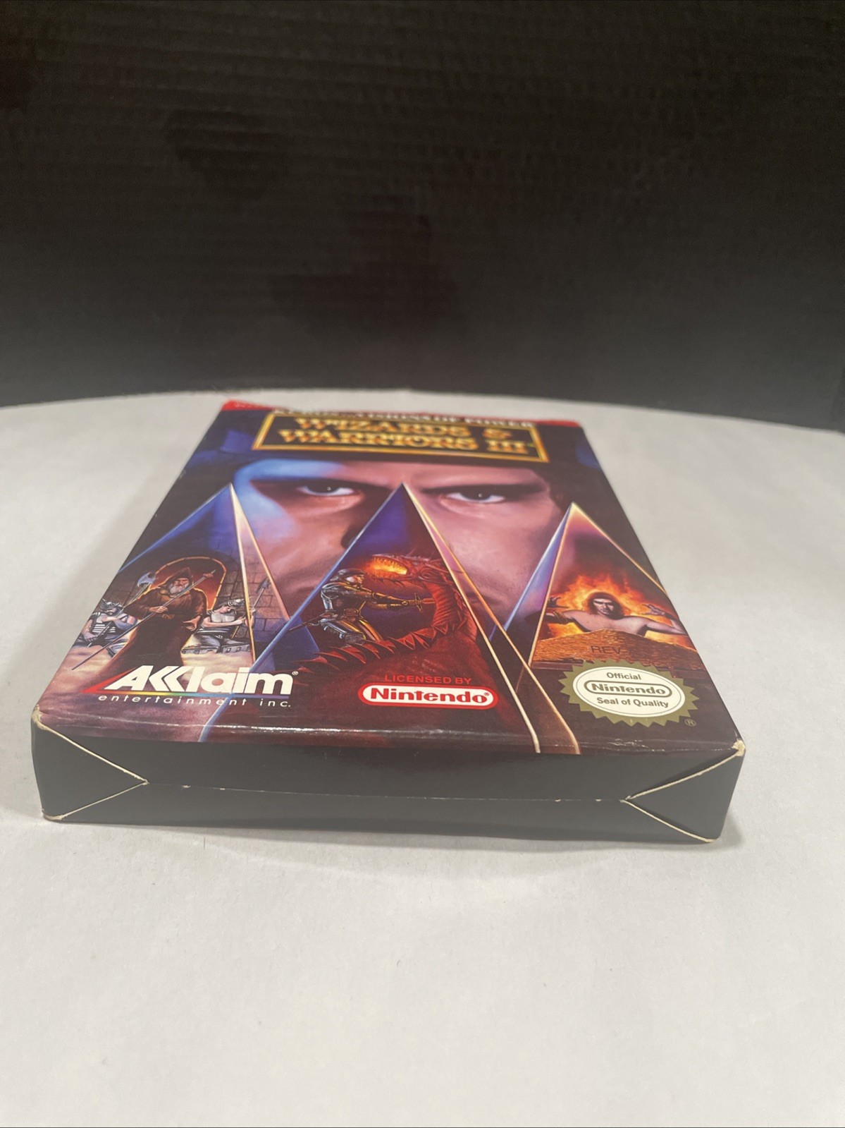 #645 Wizards & Warriors III CIB Oval seal nintendo NES Very Good