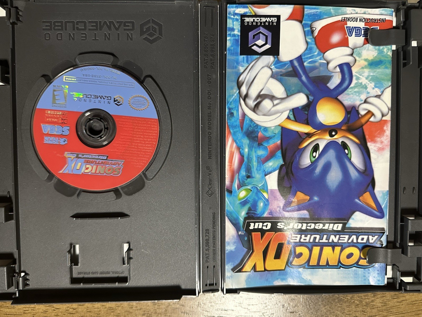 CIB SEGA Sonic Adventure DX: Director’s Cut Player’s Choice GameCube NTSC-U/C E