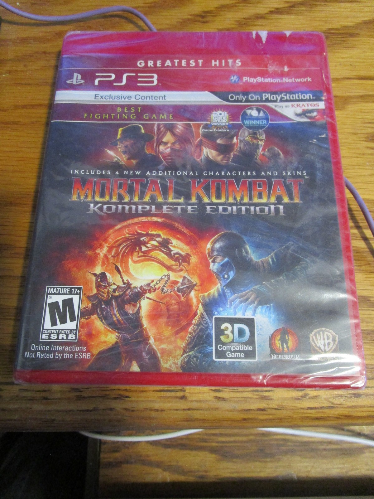 Mortal Kombat Komplete Edition for PlayStation 3 STILL SEALED