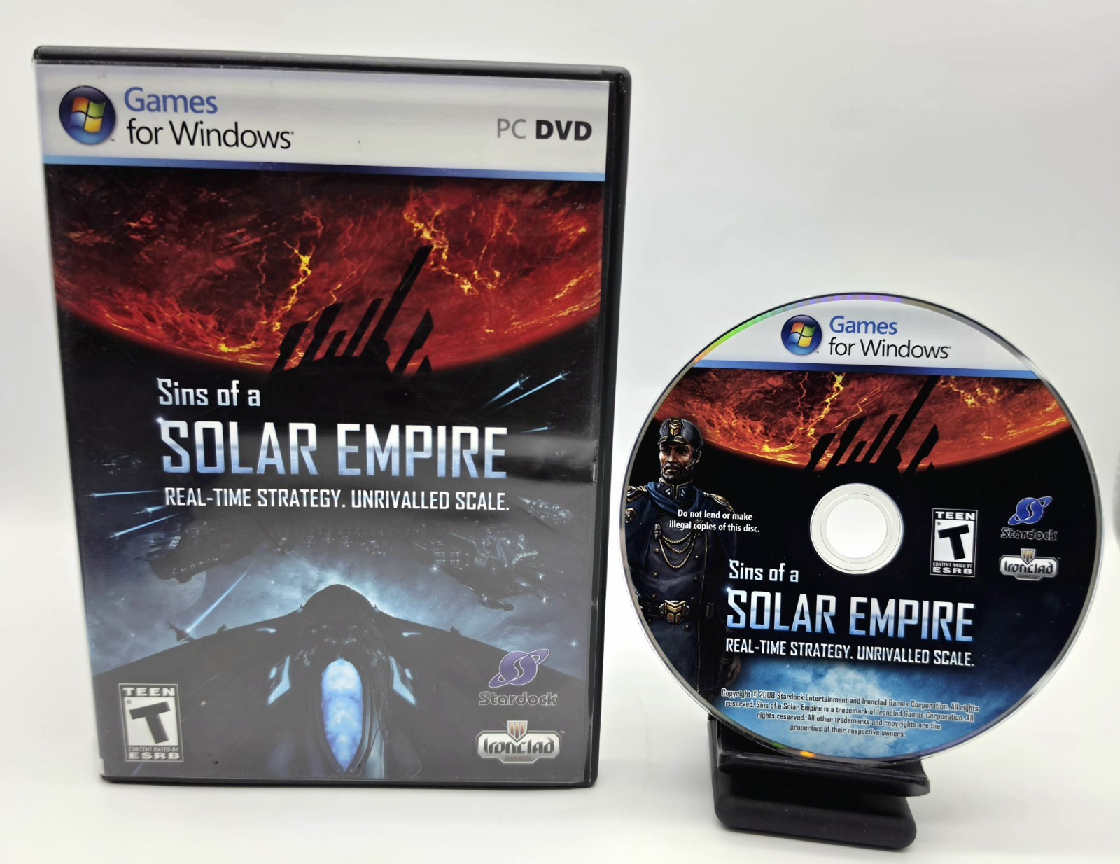 Sins of a Solar Empire PC DVD Strategy Game Stardock Ironclad Games