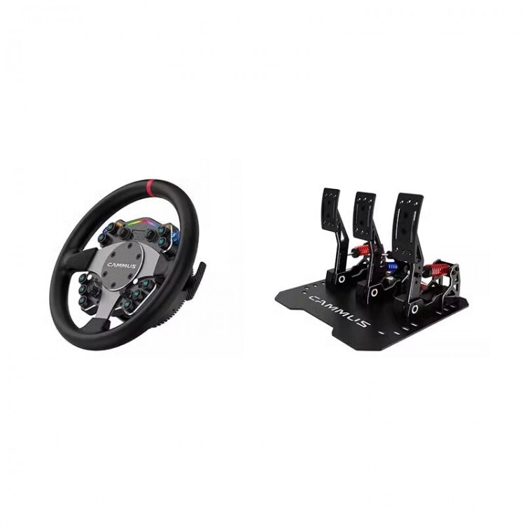 CAMMUS C12 11.8″ 300 mm Direct Drive Sim Racing Wheel for Moza & Simagic Kits