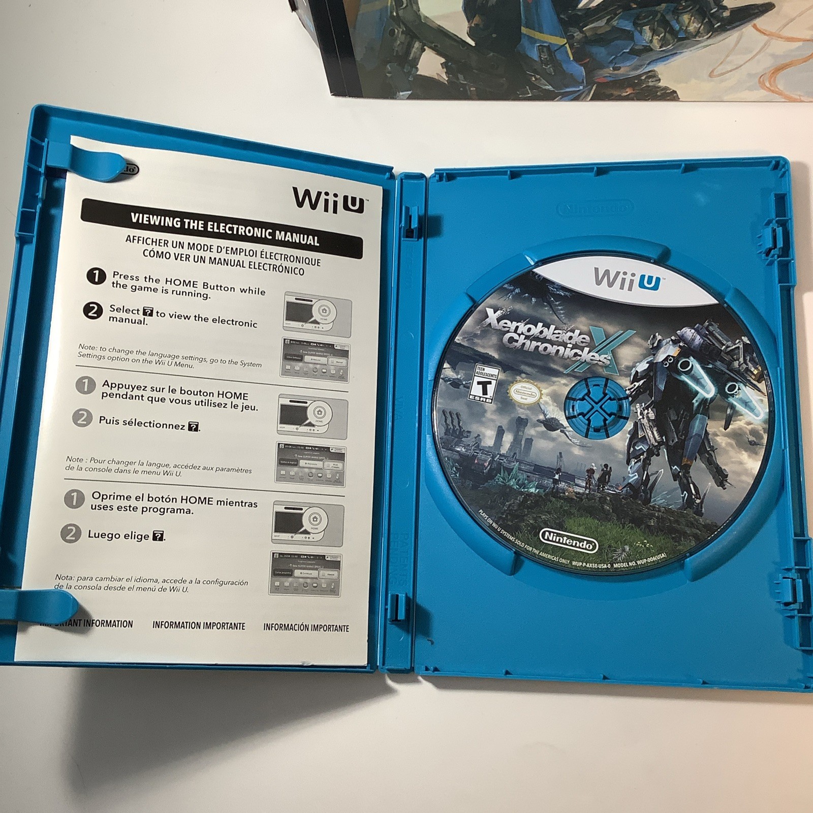 Xenoblade Chronicles X – Special Edition (Nintendo Wii U 2015) Complete CIB