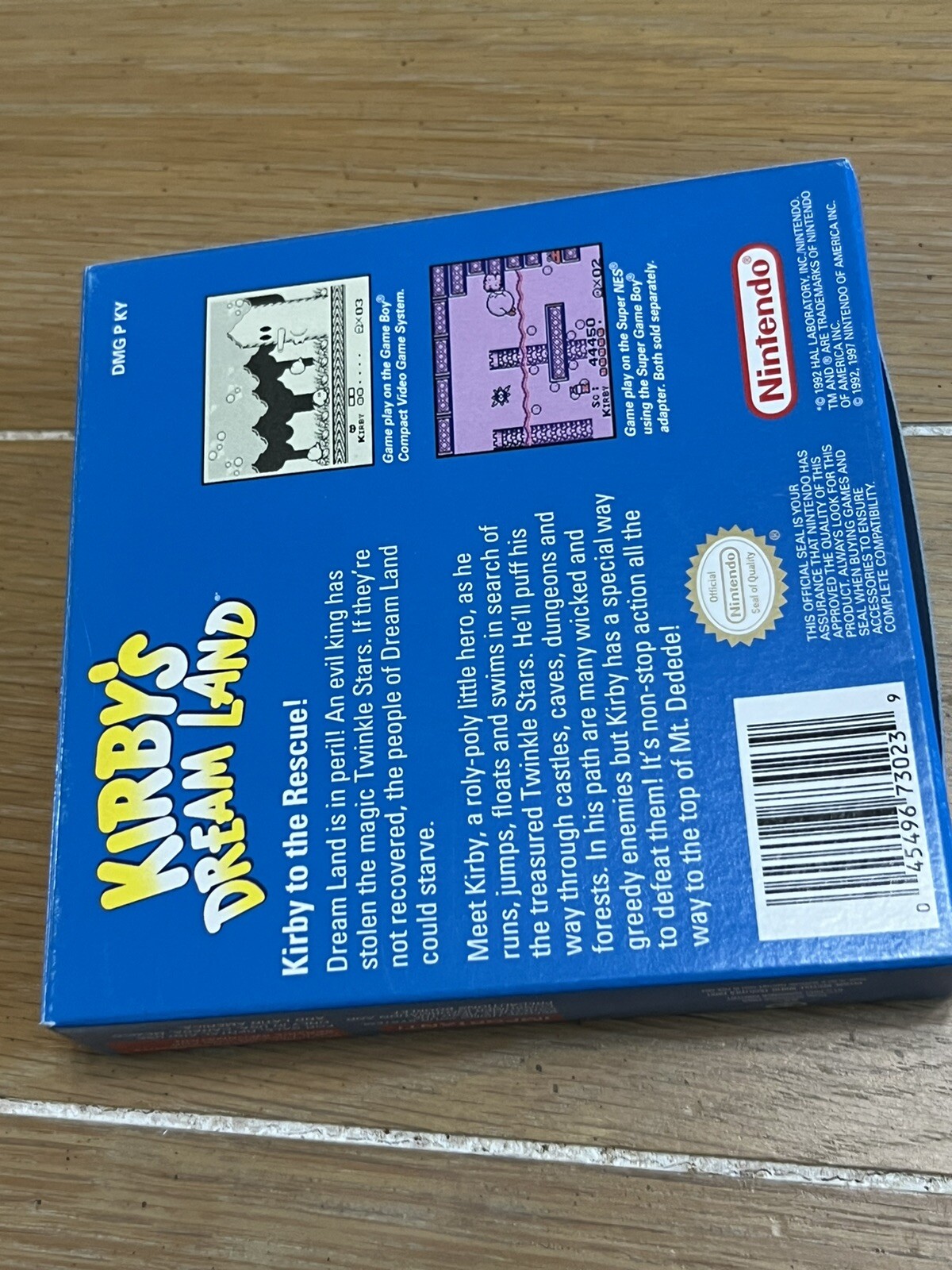 Kirby’s Dream Land Nintendo Game Boy Complete CIB Nice CONDITION! RARE!