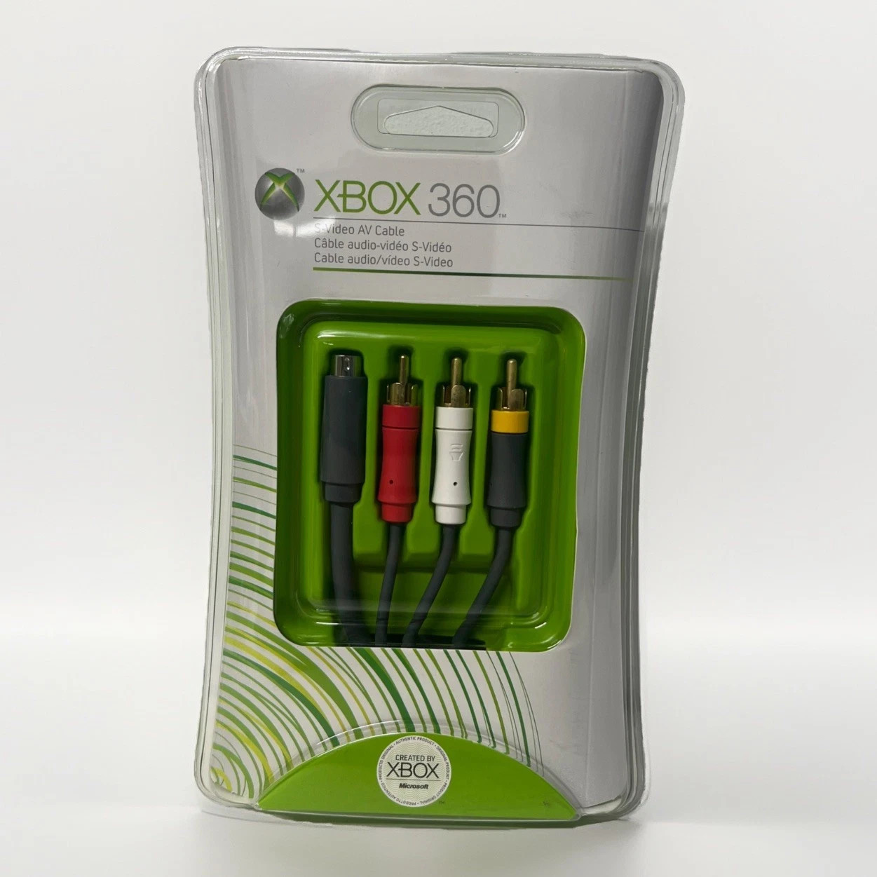 Microsoft S Video and AV Cable for Xbox 360