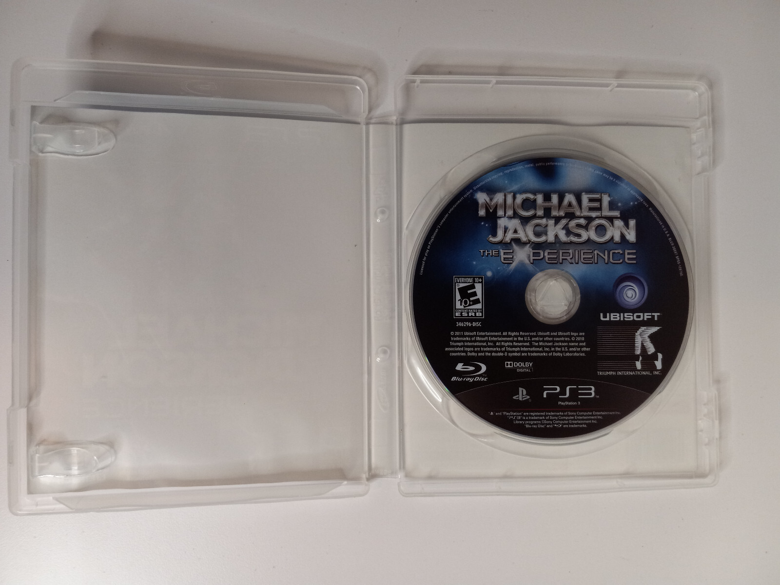 Michael Jackson: The Experience (Sony PlayStation 3, PS3 – 2011) Ubisoft