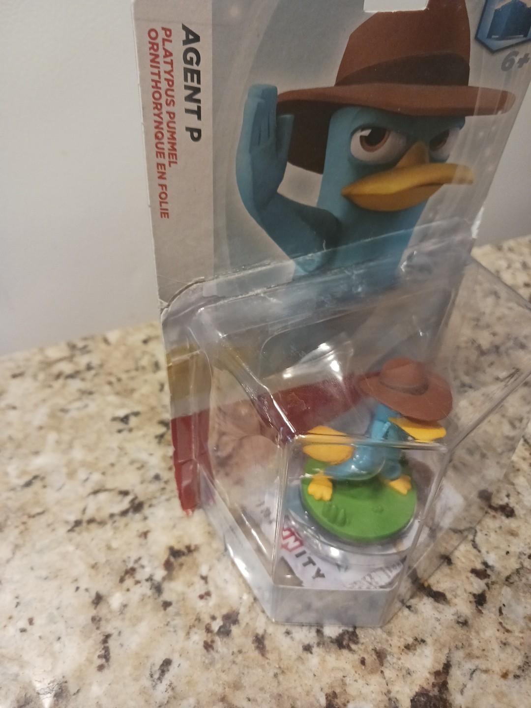 Disney Infinity 1.0 Agent P Perry of Phineas Action Figure Video Game Accessory