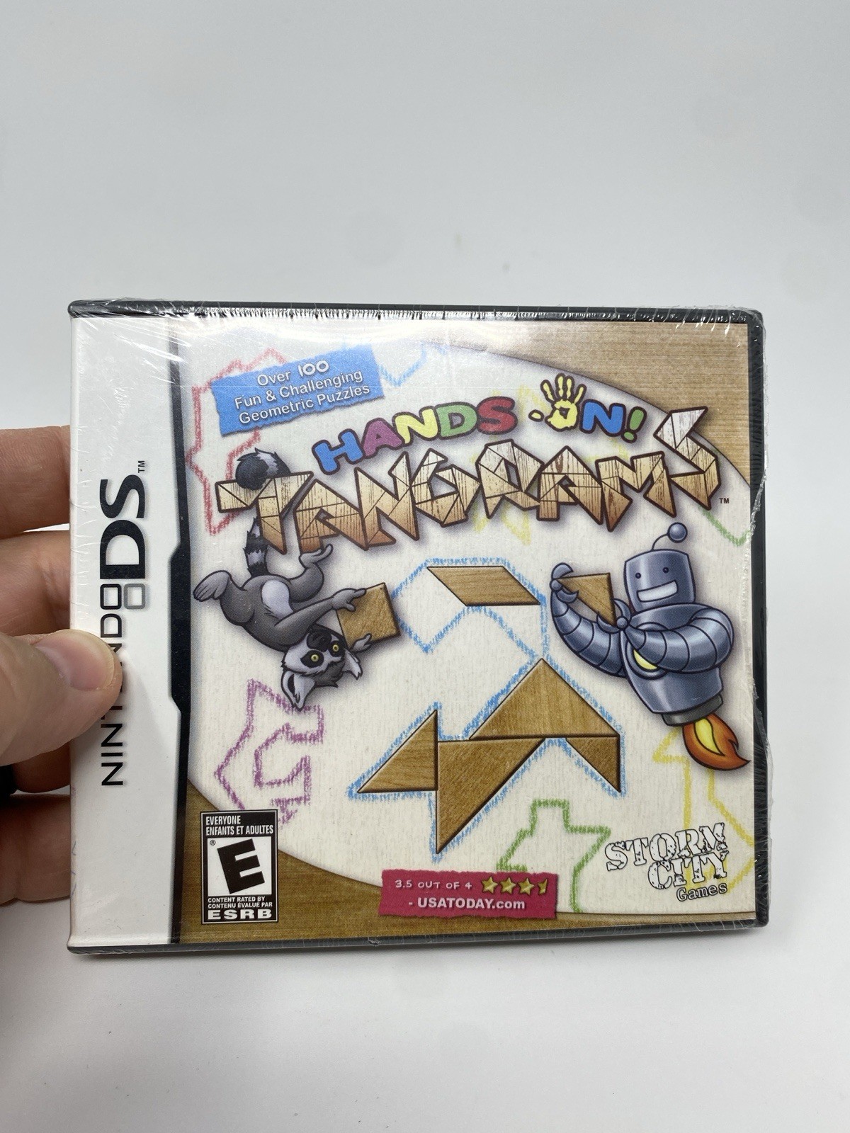 Nintendo DS Hands On Tangrams Brand New Factory Sealed
