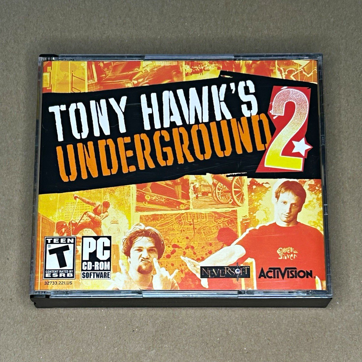 Activision Tony Hawk’s Underground 2 PC 2-Disc w/ Manual Included T 2004