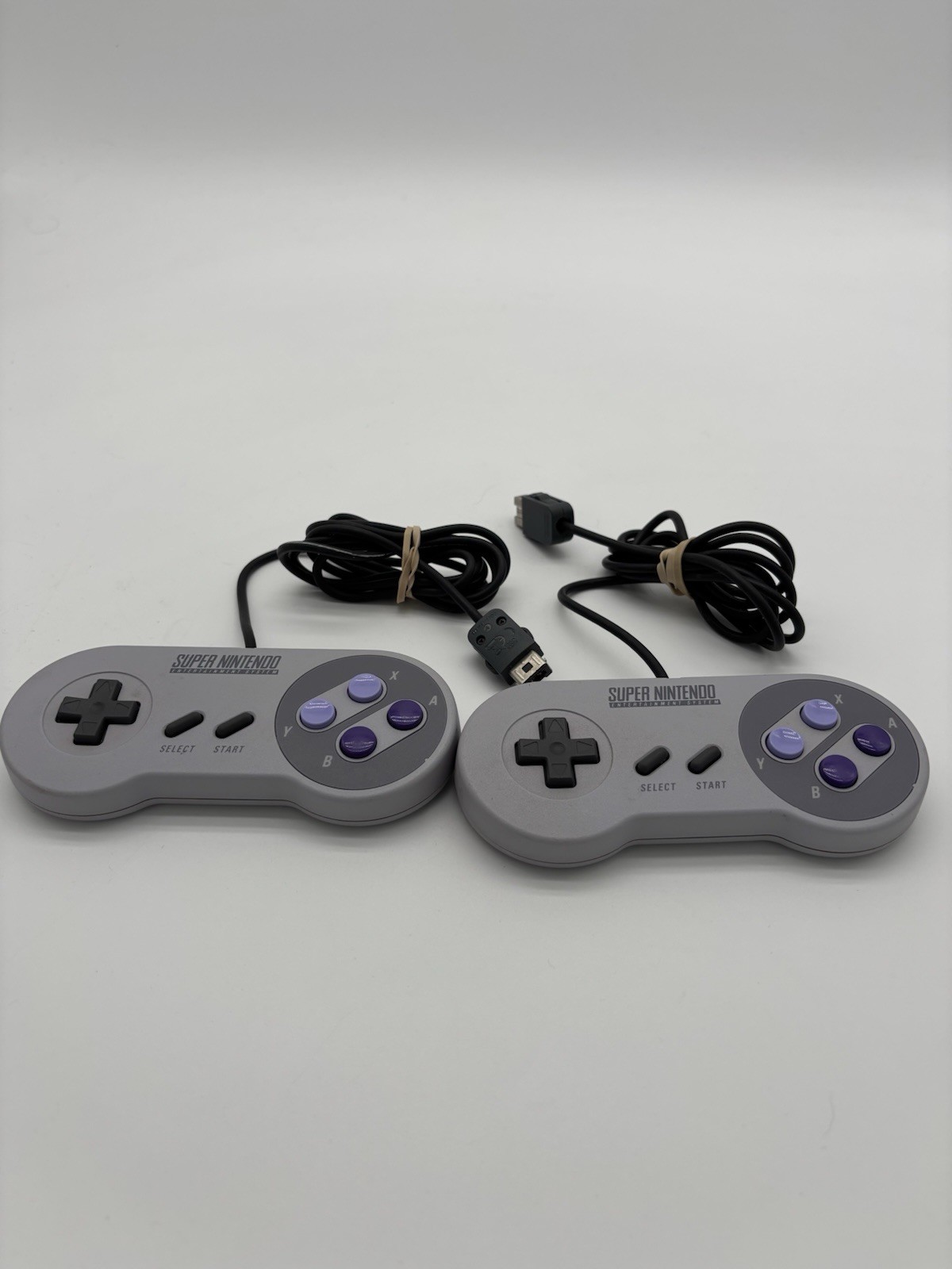 Official SNES Mini Classic Edition X2 OEM CLV-202 Controller Super Nintendo.