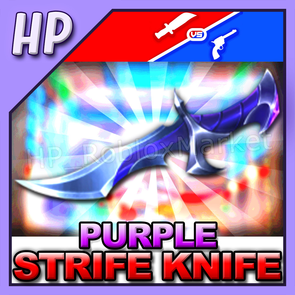 PURPLE Strife Knife | MVSD – Murderers vs Sheriffs Duels [⚡FASTEST DELIVERY⚡]