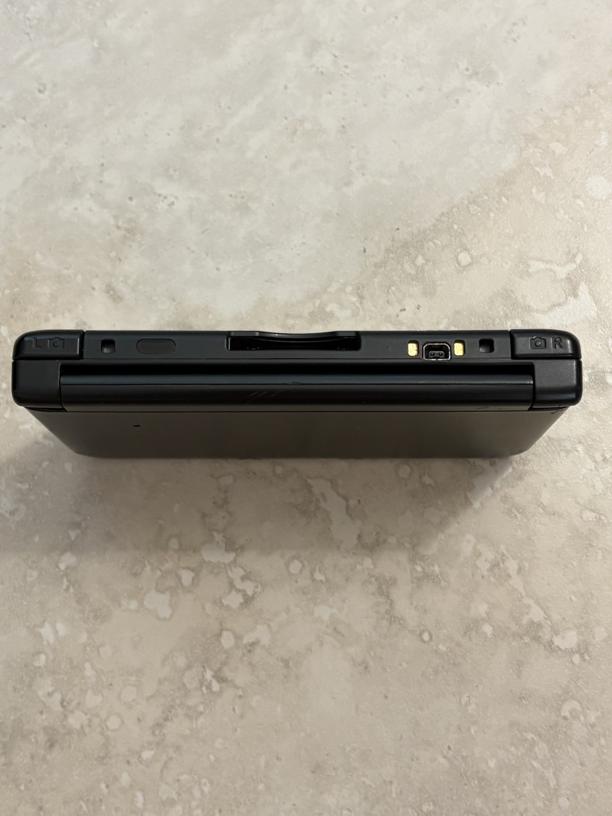 Nintendo 3DS XL LL Black Handheld With Charger And Stylus Very Good