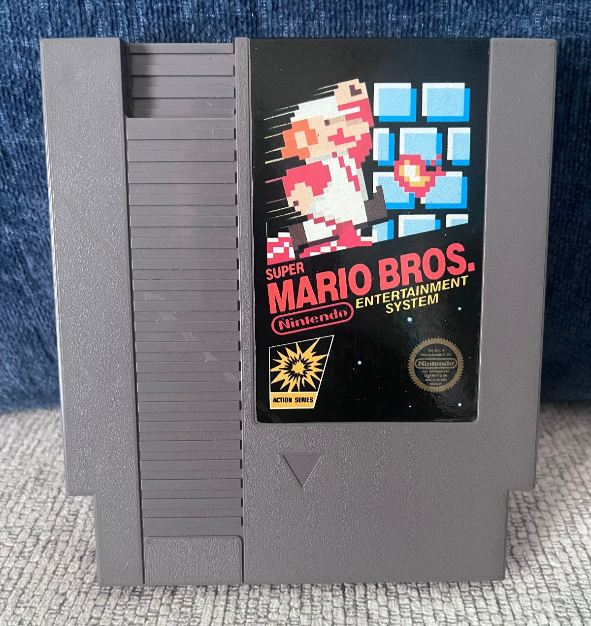 Super Mario Bros. (Nintendo NES, 1985) 5 Screw Tested and Working!