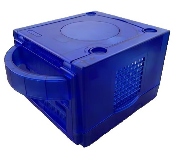 NEW Replacement Translucent DARK BLUE Shell Housing for GameCube Console System