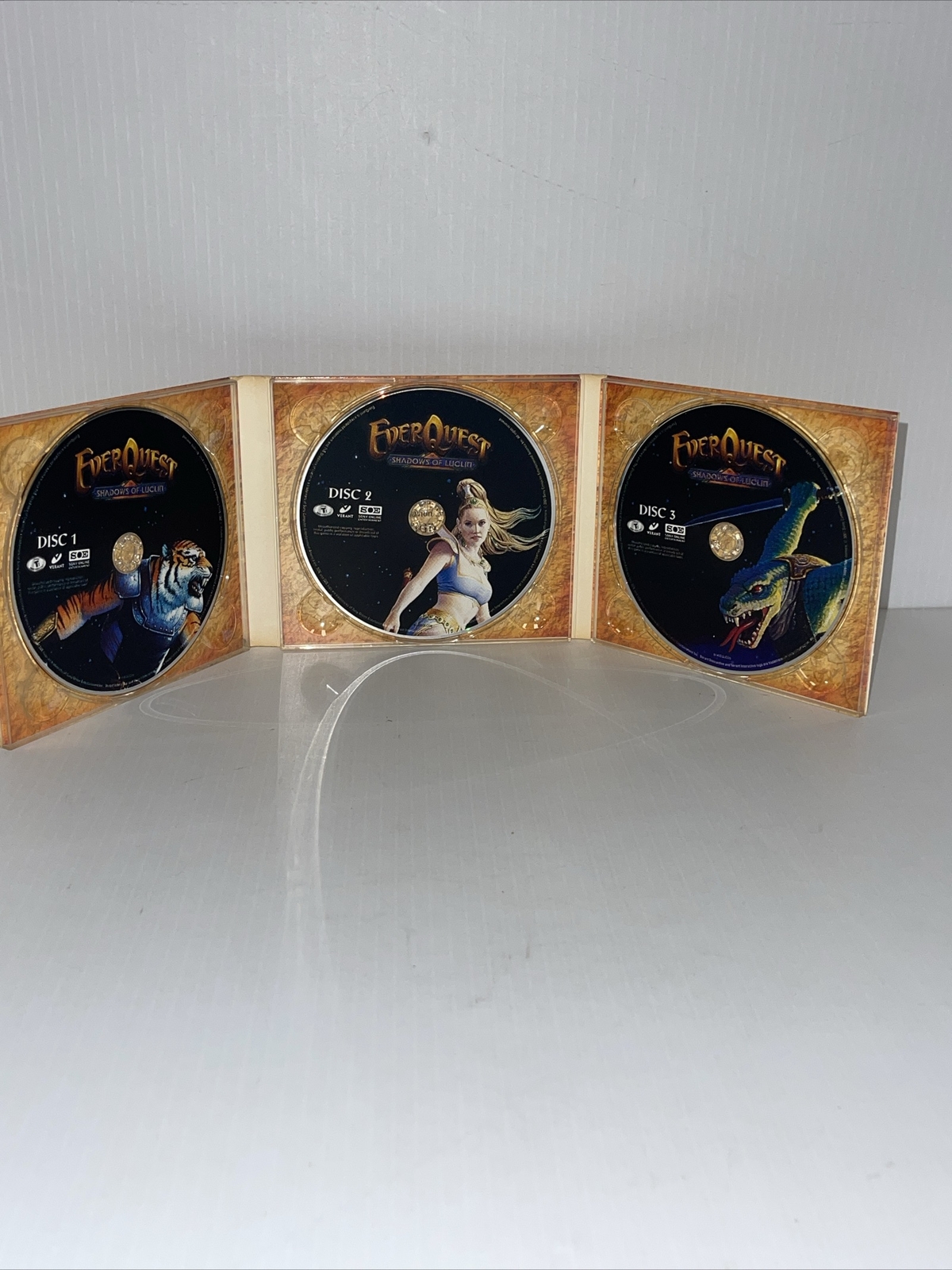 9 EverQuest PC CD ROM VIdeo Game Lot +CLOTH MAP DRAGONS OF NORRATH, TRILOGY