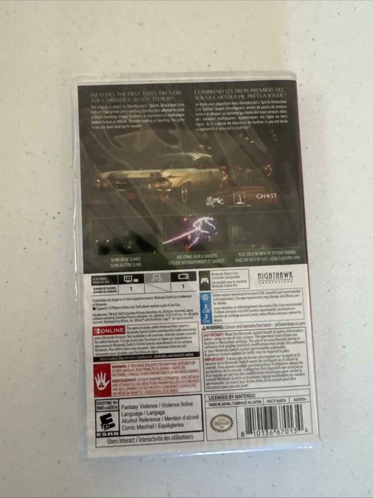 Ghostbusters: Spirits Unleashed Ecto Edition (Nintendo Switch) NEW