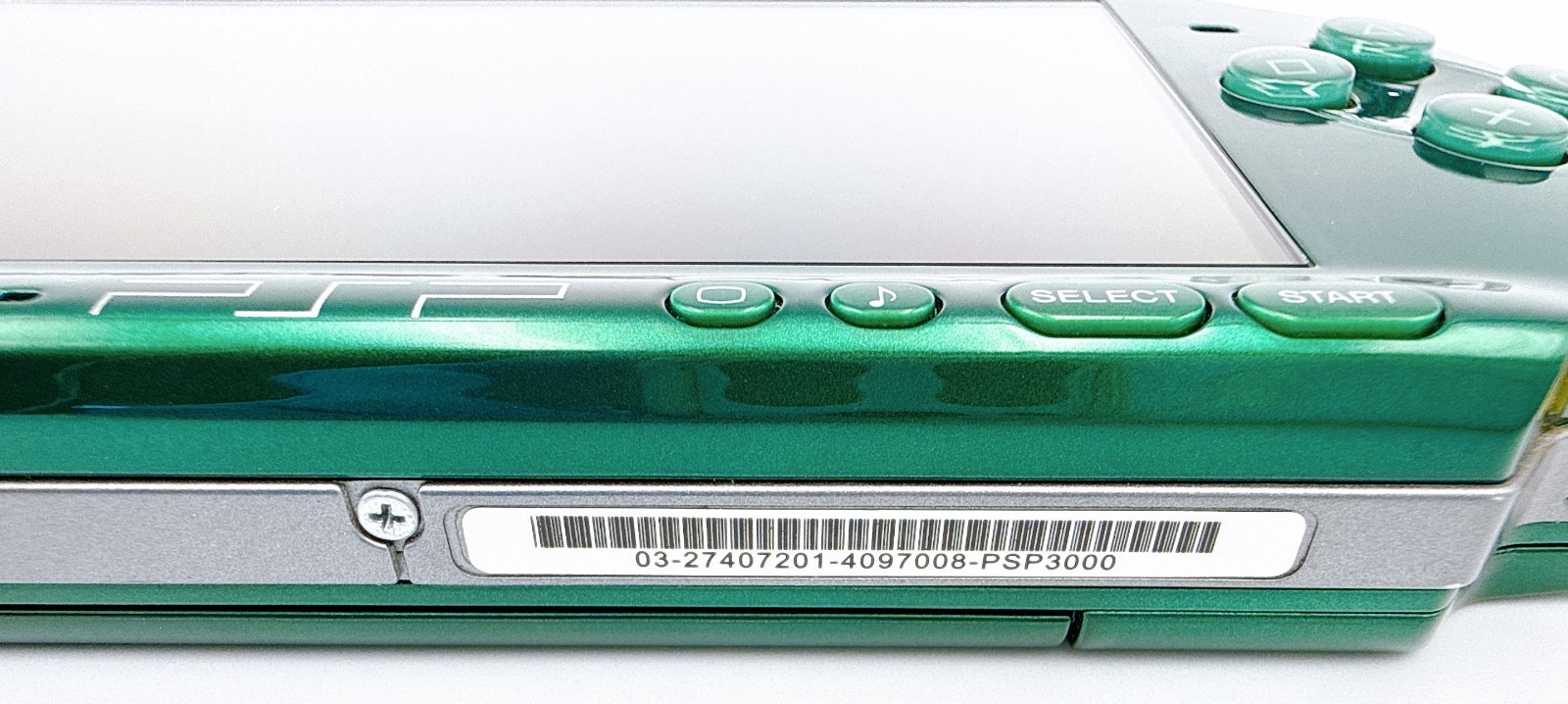 Sony PSP-3000 PSP 3000 Console Green Rare Color Region free – Excellent