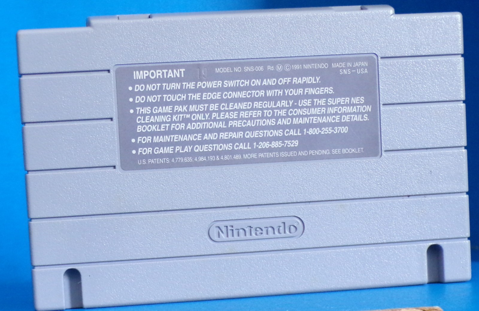 HyperZone Super Nintendo Entertainment System 1991 SNES Authentic Loose TESTED